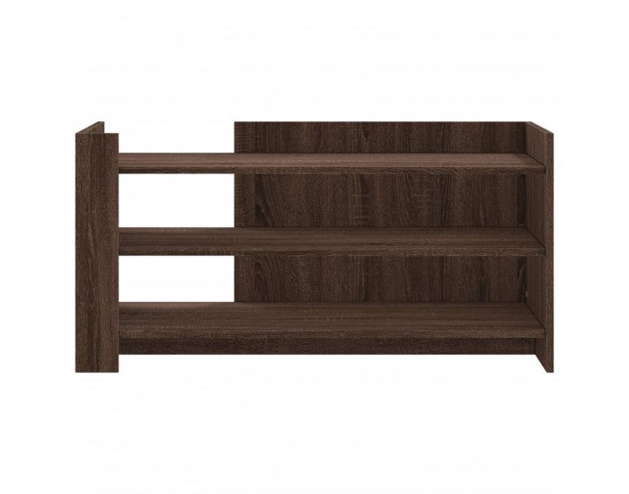 Sonata H Кафе маса, кафяв дъб, 100x50x50 см, инженерно дърво