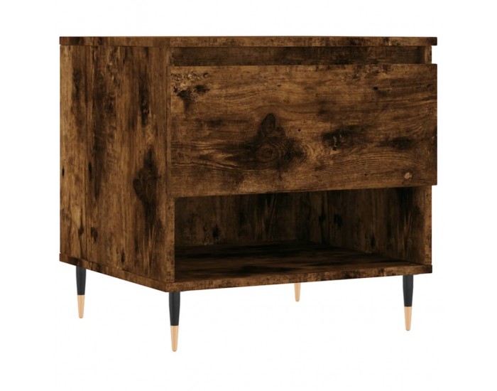 Sonata H Маса за кафе, опушен дъб, 50x46x50 см, инженерно дърво