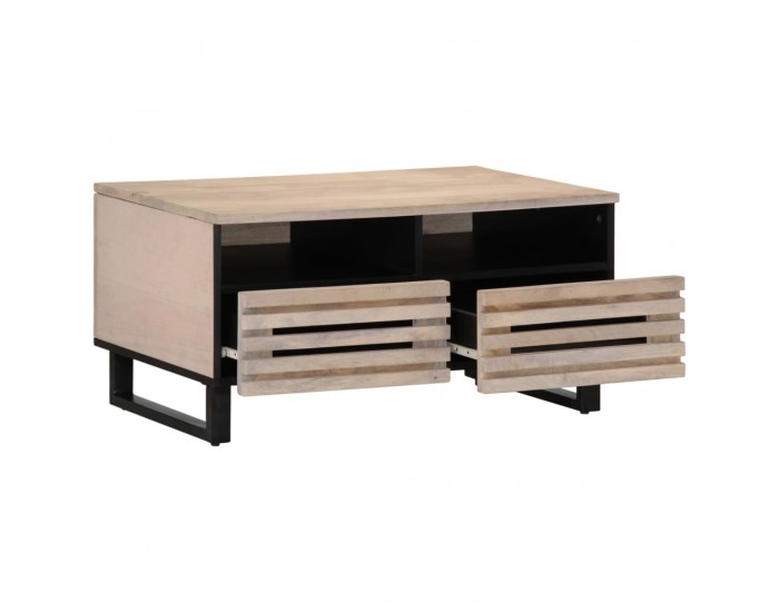 Sonata H Маса за кафе, 80x55x40 см, мангово дърво масив