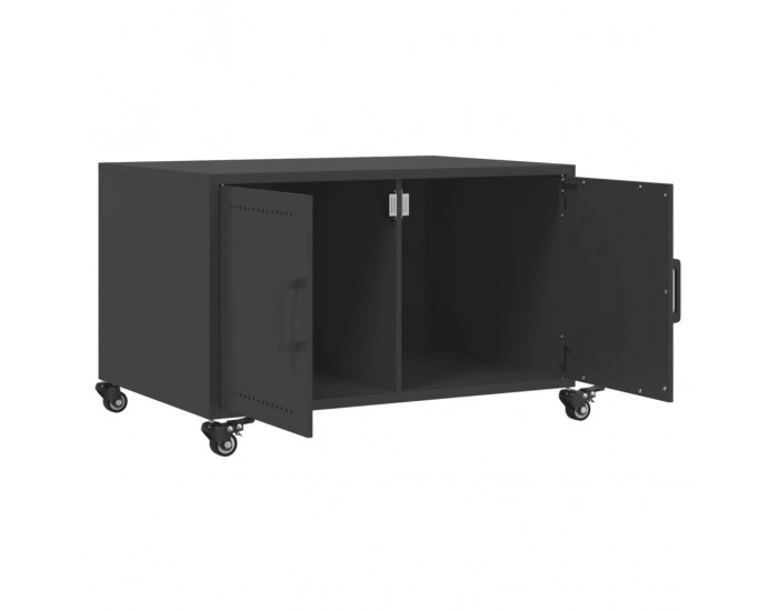 Sonata H Маса за кафе, черна, 68x50x43,5 см, стомана