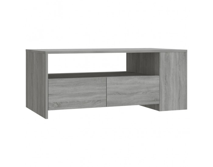 Sonata H Кафе маса, сив сонома, 102x55x42 см, инженерно дърво