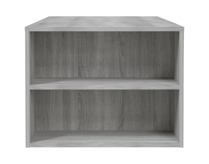 Sonata H Кафе маса, сив сонома, 102x55x42 см, инженерно дърво