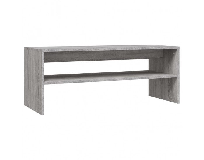 Sonata H Кафе маса, сива сонома, 100x40x40 см, инженерно дърво
