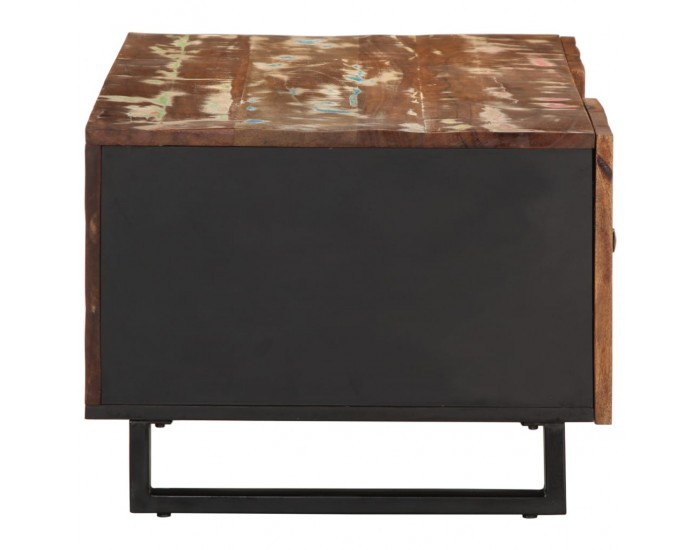 Sonata H Маса за кафе, 100x54x40 см, регенериран масив и инженерно дърво