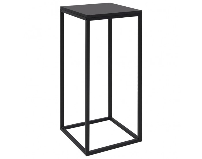 Sonata H Странични маси, 2 бр, черни, стомана