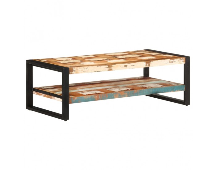 Sonata H Маса за кафе, 120x60x40 см, масивно регенерирано дърво