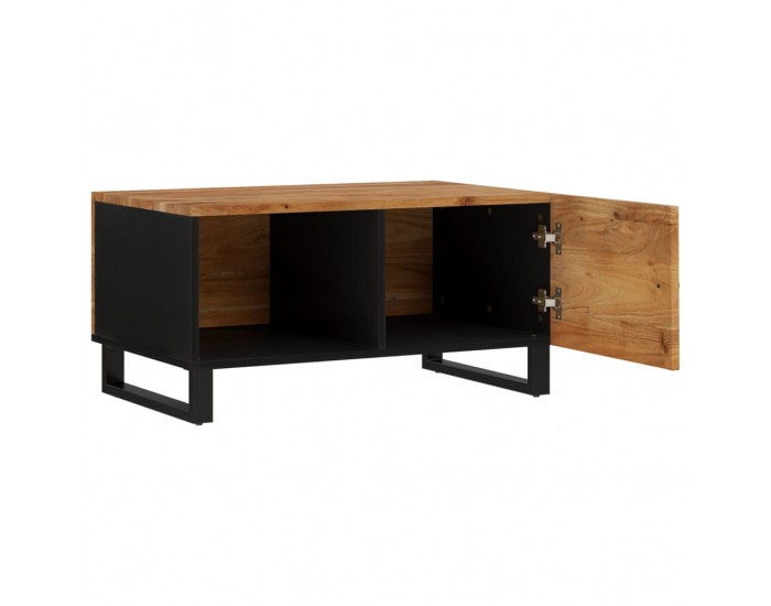 Sonata H Маса за кафе, 80x50x40 см, акация масив и инженерно дърво