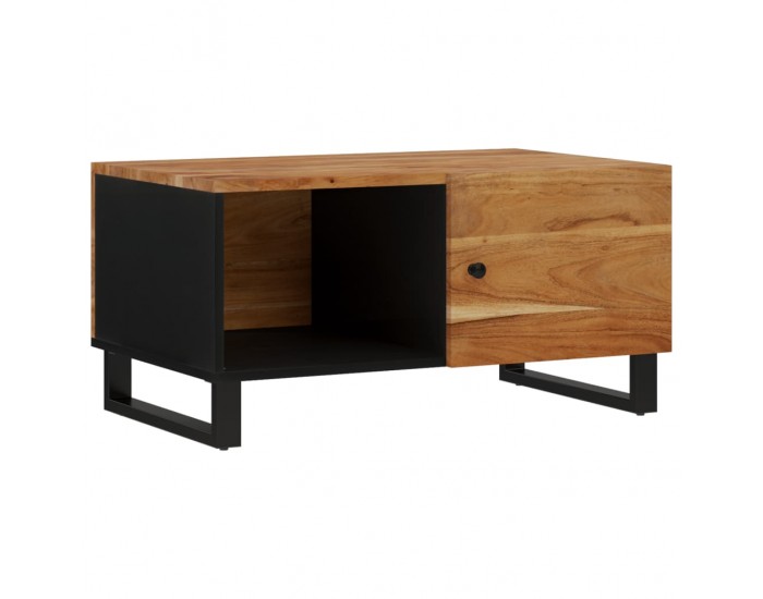 Sonata H Маса за кафе, 80x50x40 см, акация масив и инженерно дърво