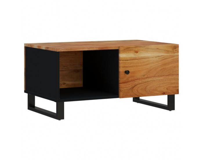 Sonata H Маса за кафе, 80x50x40 см, акация масив и инженерно дърво