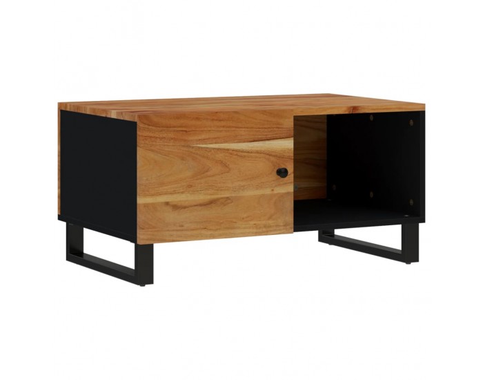 Sonata H Маса за кафе, 80x50x40 см, акация масив и инженерно дърво