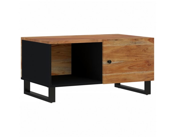 Sonata H Маса за кафе, 80x50x40 см, акация масив и инженерно дърво