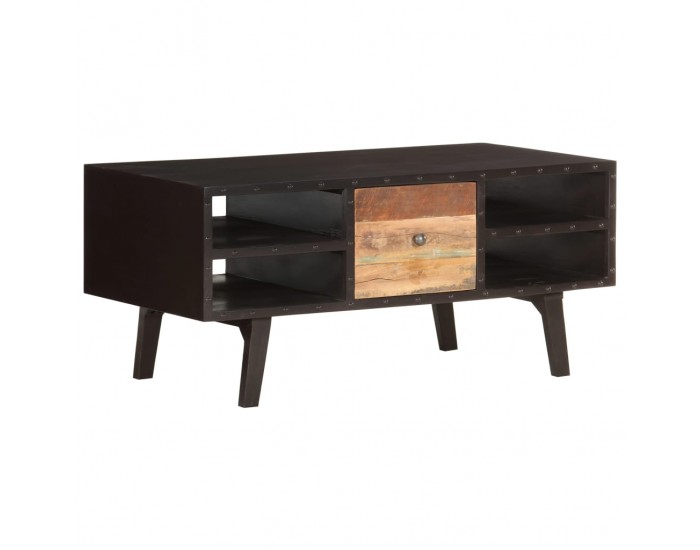 Sonata H Маса за кафе, 100x50x45 см, регенерирано дърво масив