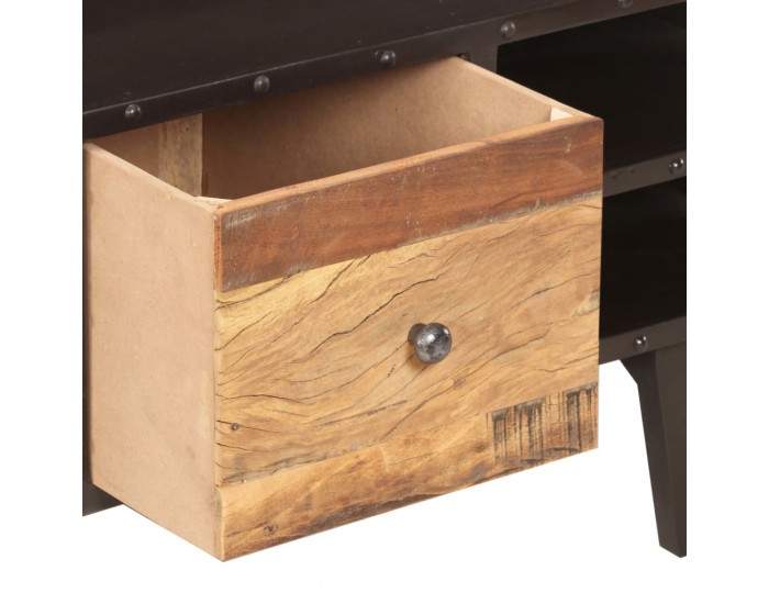 Sonata H Маса за кафе, 100x50x45 см, регенерирано дърво масив