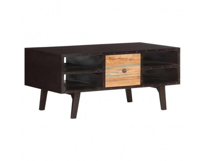 Sonata H Маса за кафе, 100x50x45 см, регенерирано дърво масив