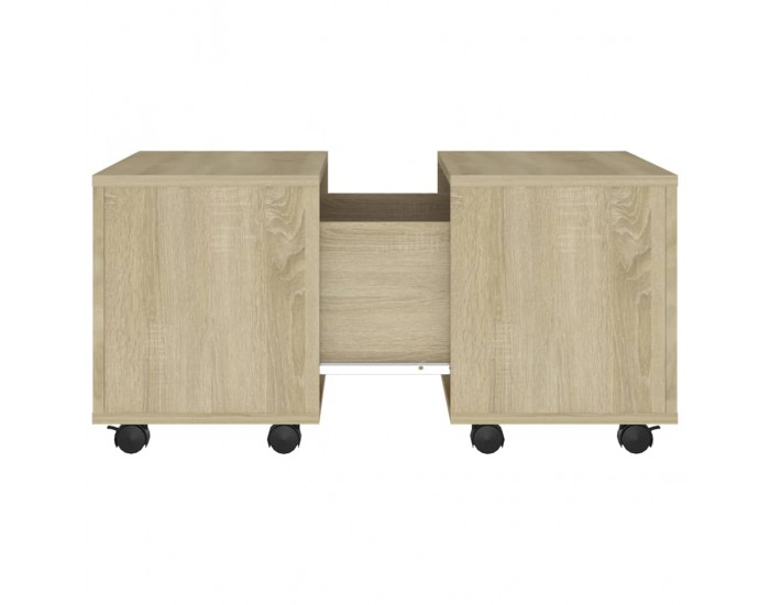 Sonata H Маса за кафе, дъб сонома, 60x60x38 см, инженерно дърво