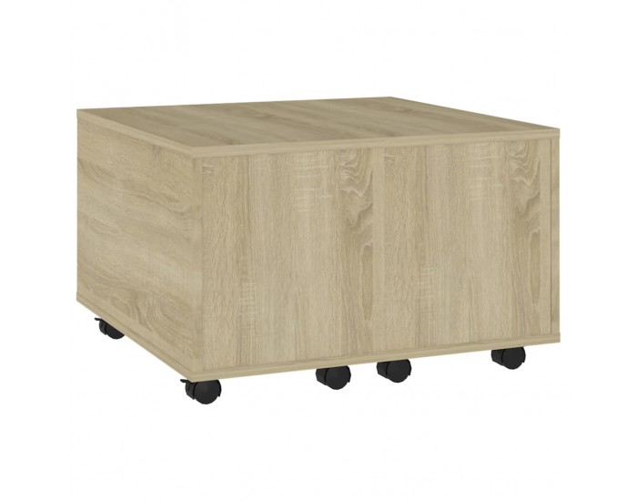 Sonata H Маса за кафе, дъб сонома, 60x60x38 см, инженерно дърво