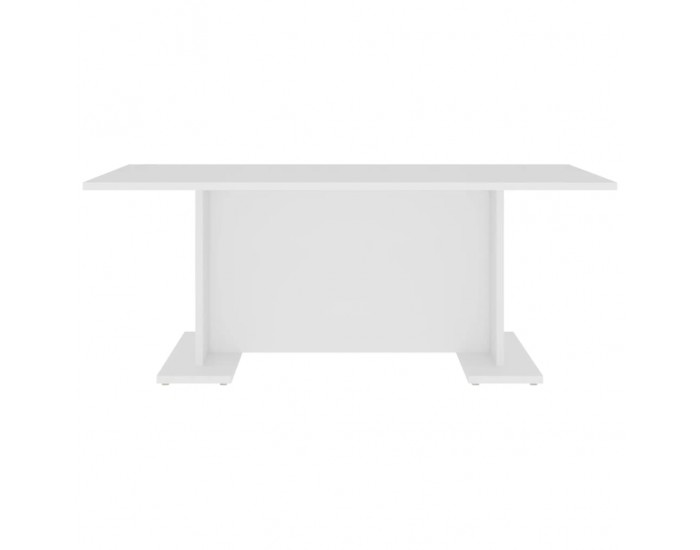 Sonata H Маса за кафе, бяла, 103,5x60x40 см, инженерно дърво