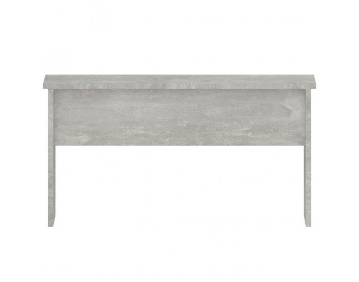 Sonata H Маса за кафе, бетонно сива, 80x50,5x41,5 см, инженерно дърво