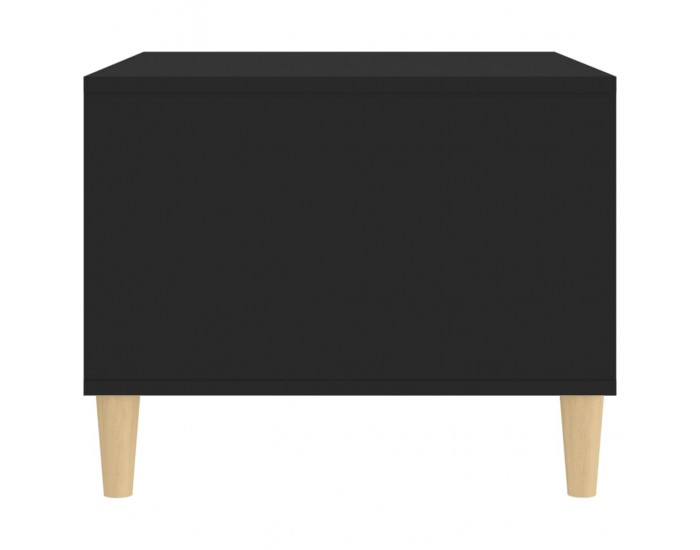 Sonata H Маса за кафе, черна, 60x50x40 см, инженерно дърво