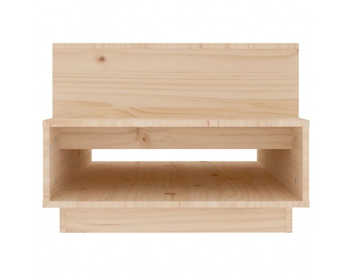 Sonata H Кафе маса, 80x55x40,5 см, борово дърво масив