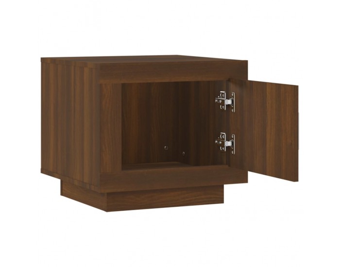 Sonata H Кафе маса, кафяв дъб, 51x50x45 см, инженерно дърво