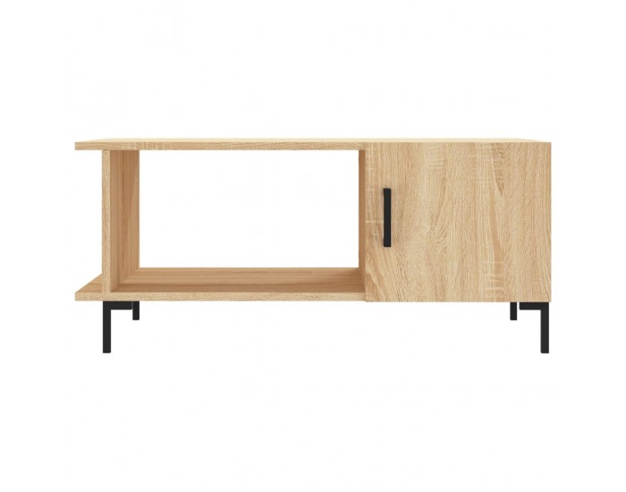 Sonata H Кафе маса, дъб сонома, 90x50x40 см, инженерно дърво