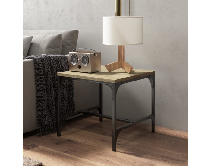 Sonata H Кафе маса, дъб сонома, 50x50x35 см, инженерно дърво