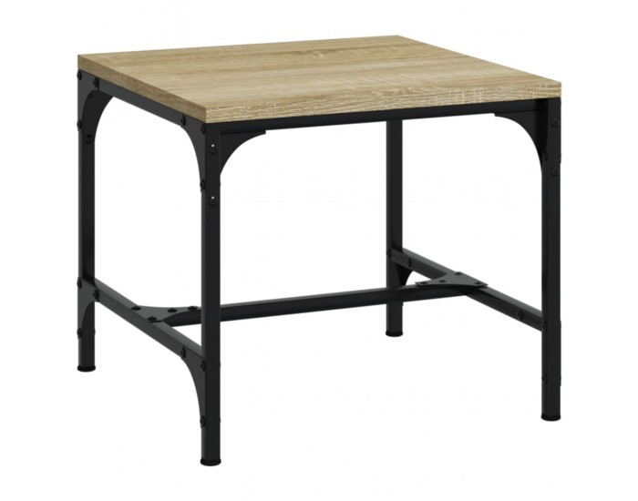 Sonata H Кафе маса, дъб сонома, 50x50x35 см, инженерно дърво