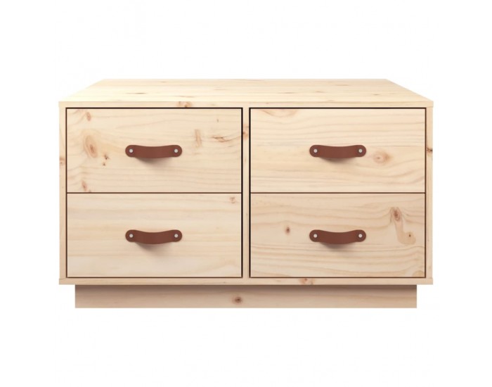 Sonata H Кафе маса, 80x80x45 см, борово дърво масив