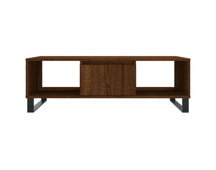 Sonata H Кафе маса, кафяв дъб, 104x60x35 см, инженерно дърво