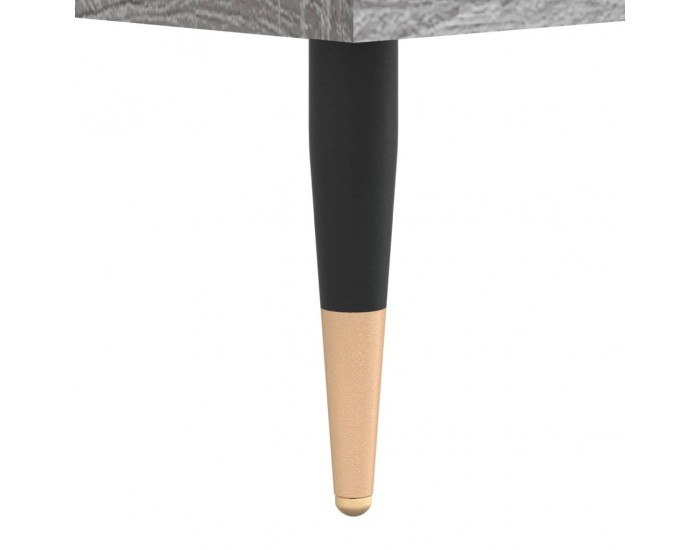 Sonata H Кафе маса, сив сонома, 102x50x40 см, инженерно дърво