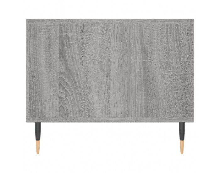 Sonata H Кафе маса, сив сонома, 102x50x40 см, инженерно дърво