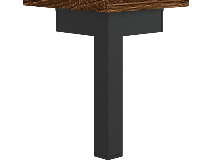 Sonata H Кафе маса, кафяв дъб, 102x50x40 см, инженерно дърво