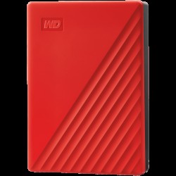 HDD External WD My Passport (4TB, USB 3.2) Red - Хард дискове, Карти памет, CD и DVD дискове