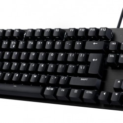 LOGITECH G413 TKL SE Corded Mechanical Gaming Keyboard - BLACK - US INT'L - USB - TACTILE - Клавиатури, Мишки и Падове