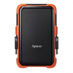 Твърд диск Apacer AC630, 1TB 2.5'' SATA HDD USB 3.2Military-Grade Shockproof Portable Hard Drive - Офис техника
