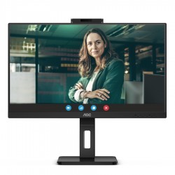 Монитор AOC Q27P3CW, 27" IPS WLED, 2560x1440@75Hz, 4ms GtG, 350cd/m2, 1000:1, DCR 20M:1, AdaptiveSync, FlickerFree, Low Blue Light, 5Wx2, Tilt, Height Adjust, Pivot, Swivel, 2xHDMI, DP, USB hub - Офис