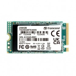 Твърд диск Transcend 256GB, M.2 2242, PCIe Gen3x4, NVMe, 3D TLC, DRAM-less - Офис техника
