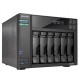 Мрежов сторидж Asustor Lockerstor AS6706, 6 Bay NAS, Intel Jasper Lake Quad-Core 2.0GHz, 8GB RAM DDR4, 2.5GbEx2, M.2 SSD Slots x 4 (Diskless), USB 3.2 Gen 2x2, Toolless installation, with hot-swappable tray, hardware encryption, MyArchive, EZ connect, EZ