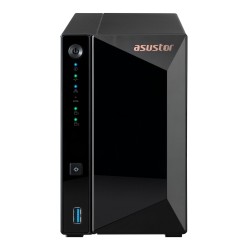 Мрежов сторидж Asustor AS3302T_V2, 2 bay NAS, Realtek RTD1619B, Quad-Core, 1.7GHz (not ex.), 2.5GbE x1, USB3.2 Gen1 x3, WOW (Wake on WAN), Ttoolless installation, with hot-swappable tray, hardware encryption, MyArchive, EZ connect, EZ Sync, WoL, System Sl - Офис