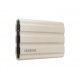 Твърд диск Samsung Portable NVME SSD T7 Shield 1TB , USB 3.2 Gen2, Rugged, IP65, Read 1050 MB/s Write 1000 MB/s, Beige