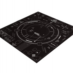 Протектор за под Genesis Protective Floor Mat Tellur 400 Square Hud 110X100cm - Бюра