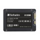 Твърд диск Verbatim Vi550 S3 2.5" SATA III 7mm SSD 512GB Твърд диск Verbatim Vi550 S3 2.5" SATA III 7mm SSD 512GB