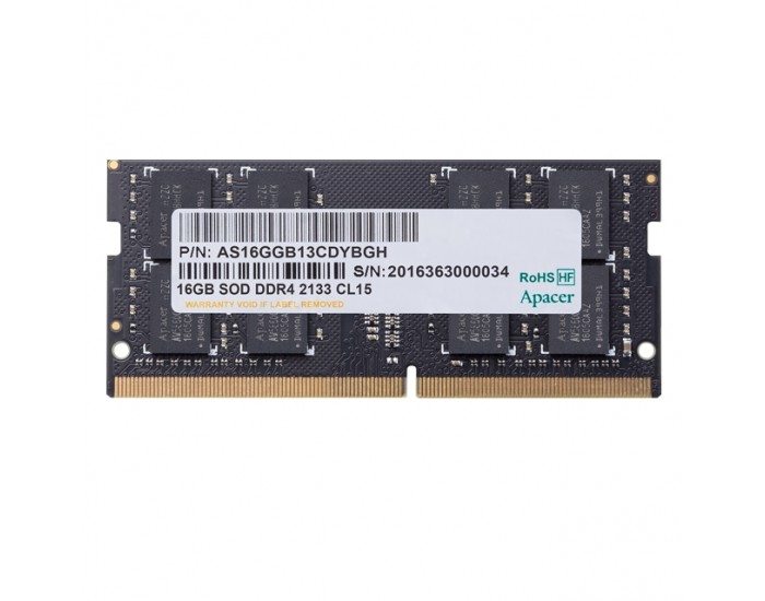 Памет Apacer 16GB Notebook Memory - DDR4 SODIMM 3200MHz Памет Apacer 16GB Notebook Memory - DDR4 SODIMM 3200MHz