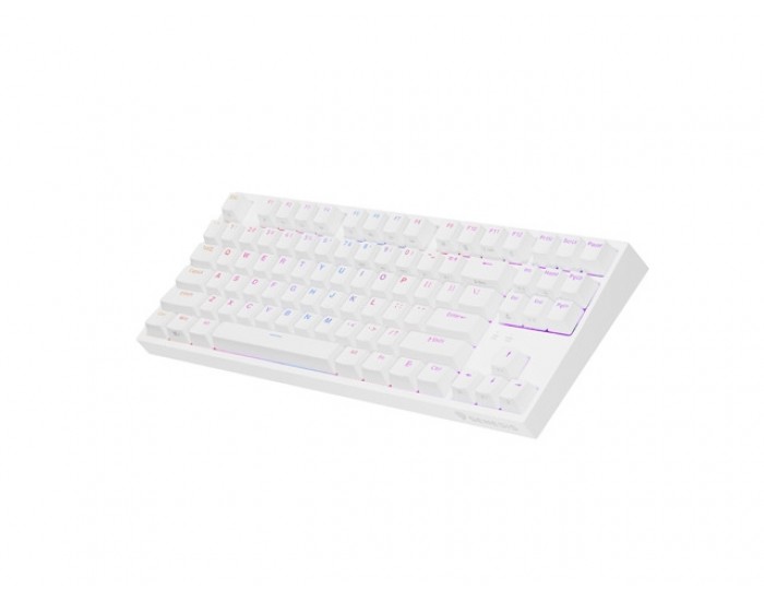 Клавиатура Genesis Gaming Keyboard Thor 404 TKL White RGB Backlight US Layout Brown Switch Клавиатура Genesis Gaming Keyboard Thor 404 TKL White RGB Backlight US Layout Brown Switch