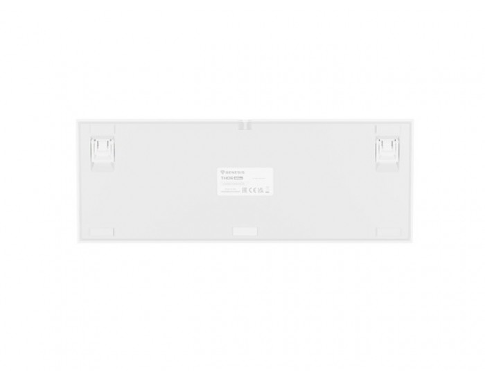 Клавиатура Genesis Gaming Keyboard Thor 404 TKL White RGB Backlight US Layout Brown Switch Клавиатура Genesis Gaming Keyboard Thor 404 TKL White RGB Backlight US Layout Brown Switch