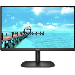 Монитор AOC 22B2H/EU, 21.5" VA WLED, 1920x1080@75Hz, 4ms GtG, 250cd m/2, 3000:1, DCR 20M:1, FlickerFree, Low Blue Light, Tilt, D-SUB, HDMI - Офис