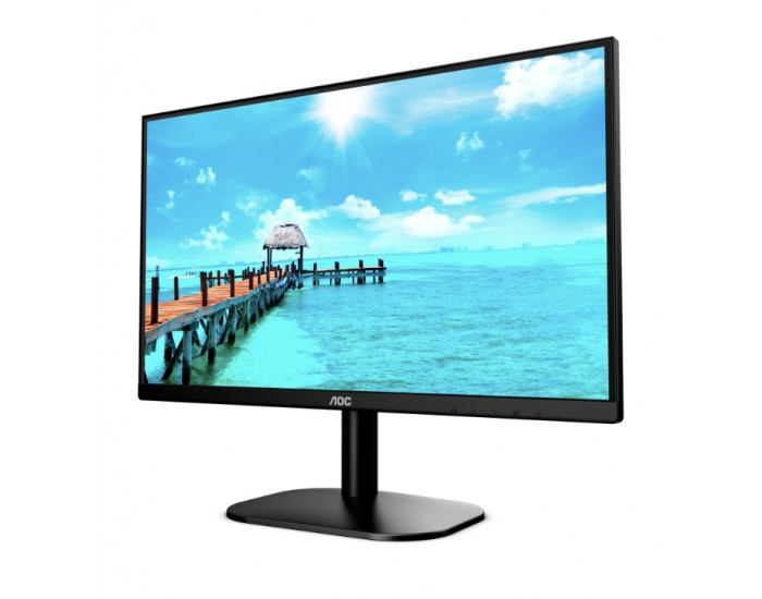 Монитор AOC 22B2H/EU, 21.5" VA WLED, 1920x1080@75Hz, 4ms GtG, 250cd m/2, 3000:1, DCR 20M:1, FlickerFree, Low Blue Light, Tilt, D-SUB, HDMI