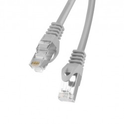 Кабел Lanberg patch cord CAT.6 FTP 3m, grey - Lanberg