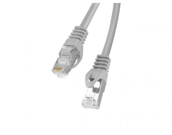 Кабел Lanberg patch cord CAT.6 FTP 3m, grey